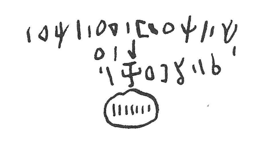 inscription of siglum C 1861