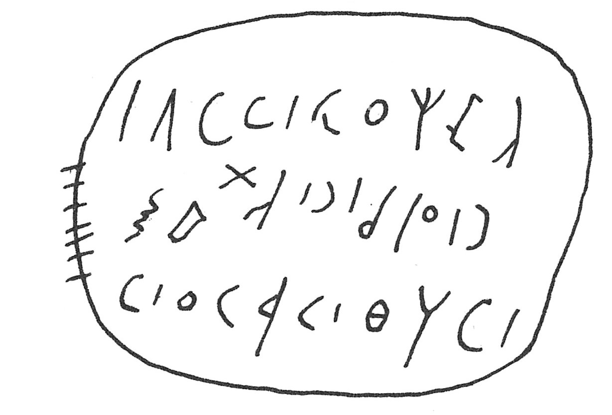 inscription of siglum C 188