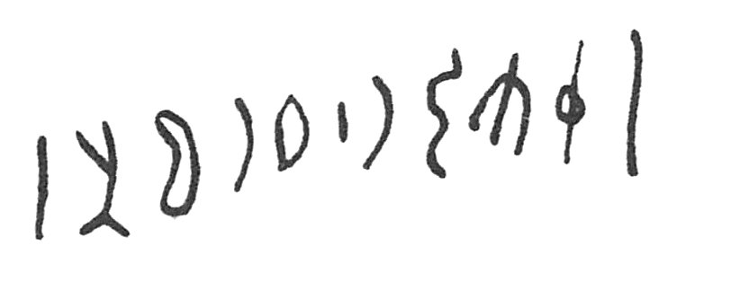 inscription of siglum C 1883