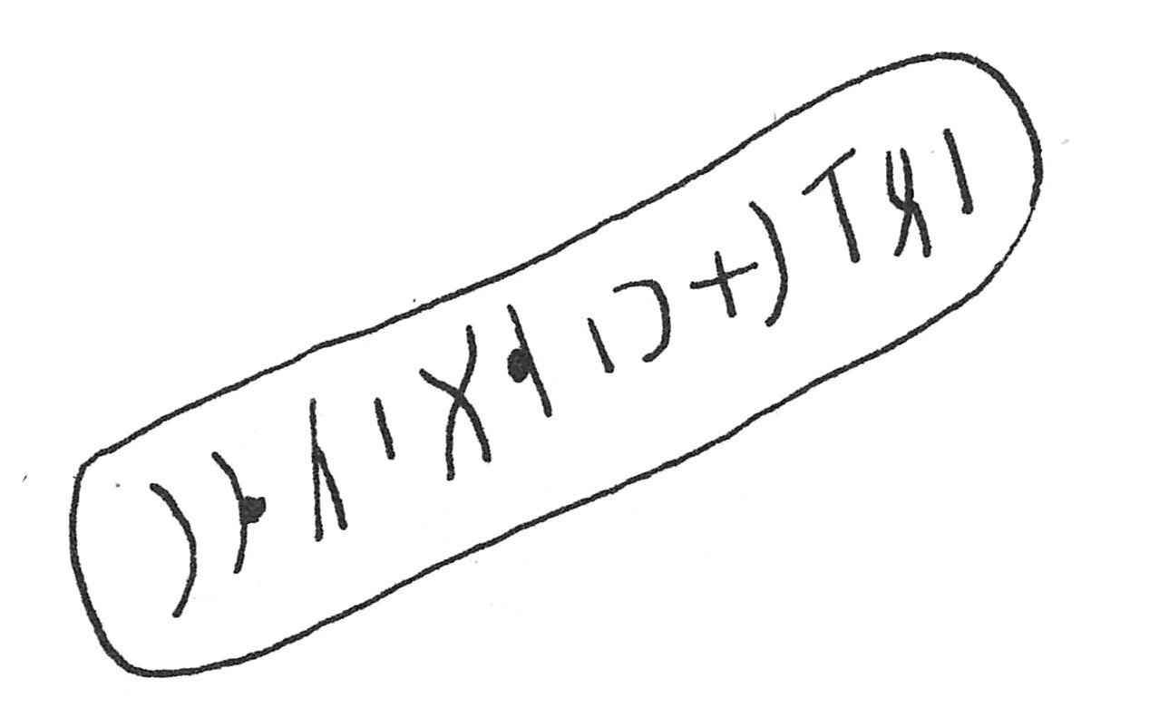 inscription of siglum C 1892