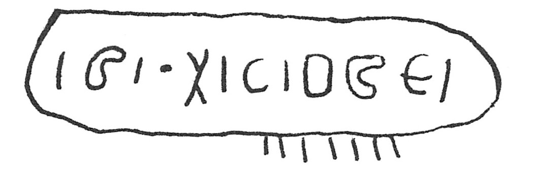 inscription of siglum C 1904