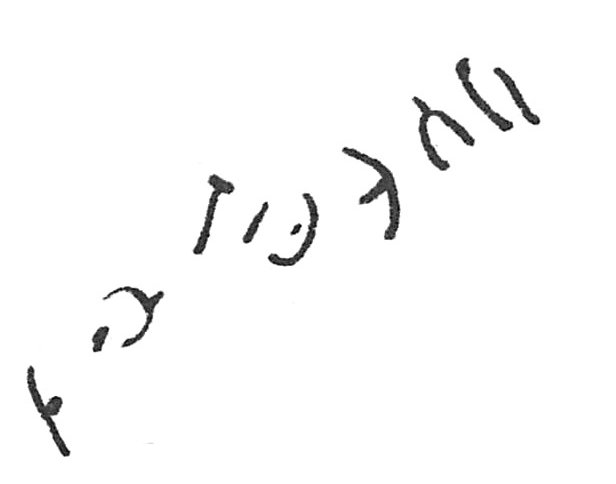 inscription of siglum C 1905