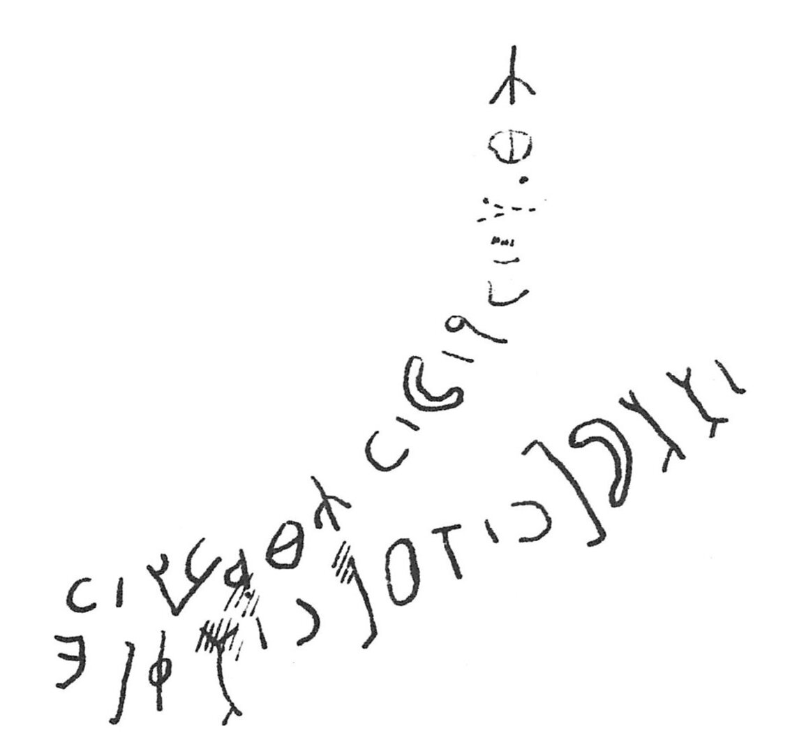 inscription of siglum C 1910