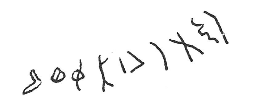 inscription of siglum C 1914