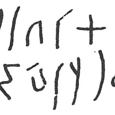 inscription of siglum C 1953