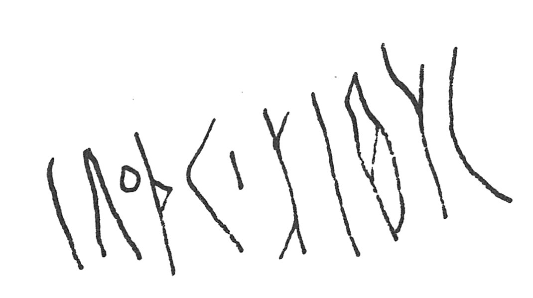 inscription of siglum C 1956