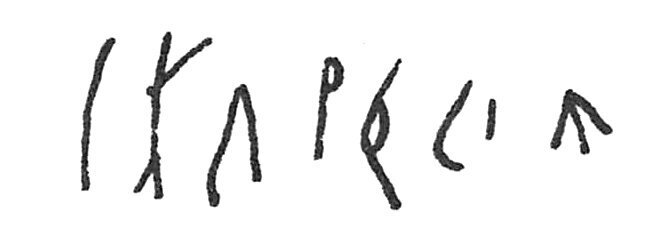 inscription of siglum C 1973
