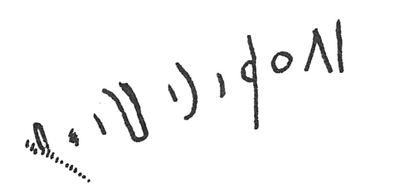 inscription of siglum C 1974