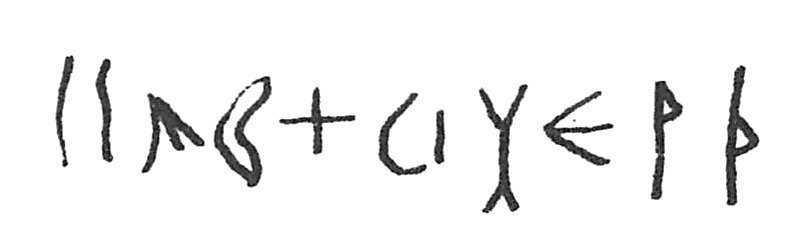 inscription of siglum C 1975
