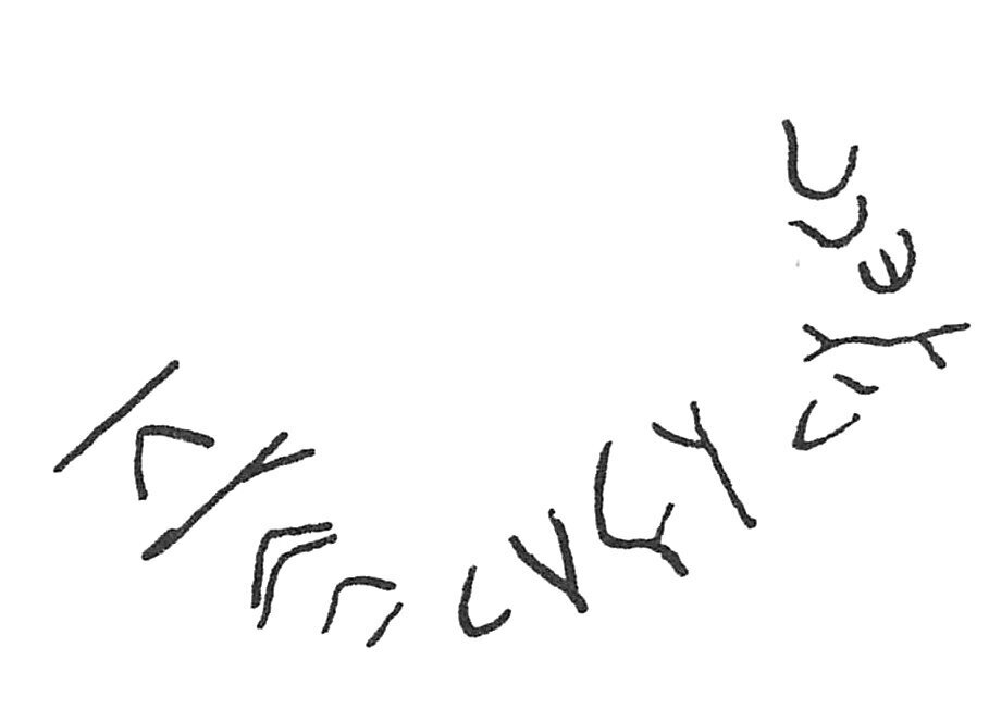 inscription of siglum C 1976
