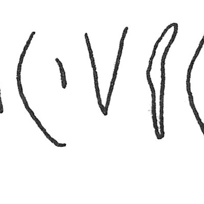 inscription of siglum C 1987