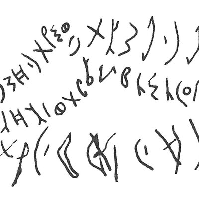 inscription of siglum C 1993