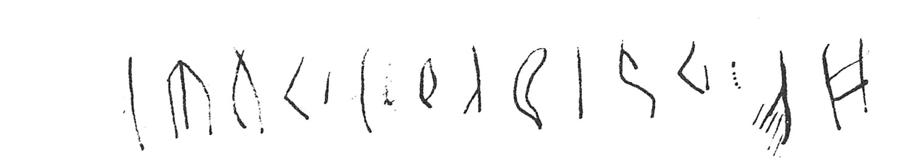inscription of siglum C 1998