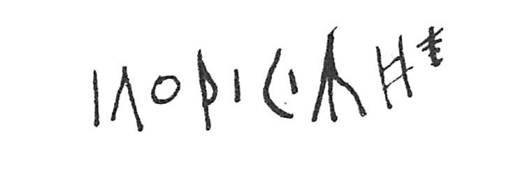 inscription of siglum C 1999