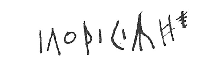 inscription of siglum C 1999