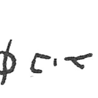 inscription of siglum C 20