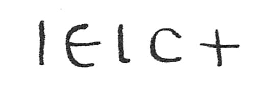 inscription of siglum C 2000