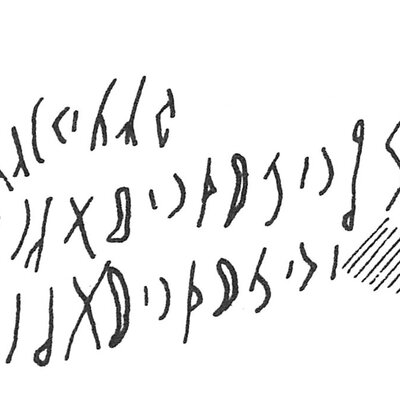 inscription of siglum C 2006