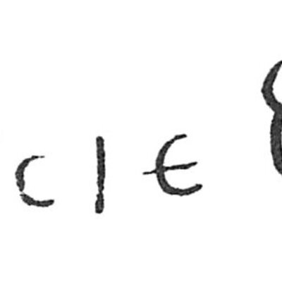 inscription of siglum C 2009