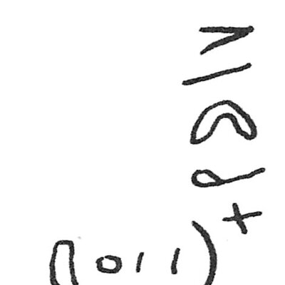 inscription of siglum C 2011