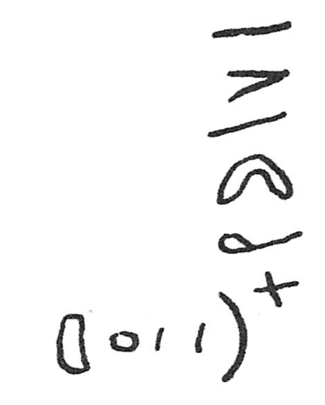 inscription of siglum C 2011