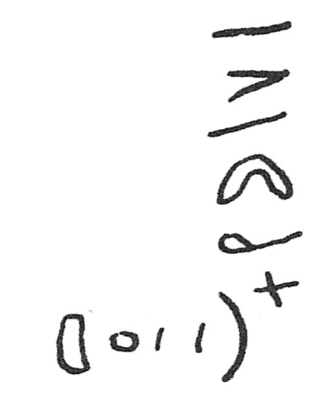 inscription of siglum C 2011