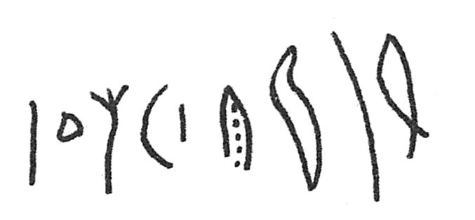 inscription of siglum C 2017
