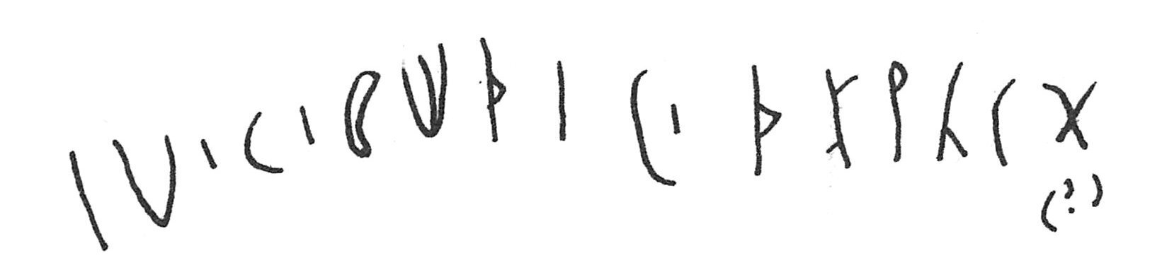 inscription of siglum C 2071