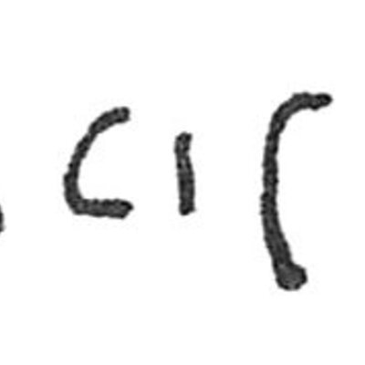 inscription of siglum C 208