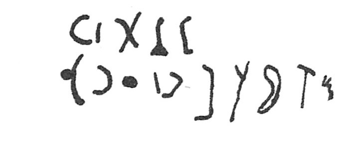 inscription of siglum C 211