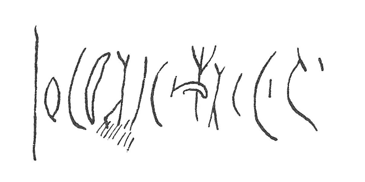 inscription of siglum C 2153