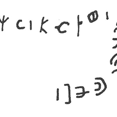 inscription of siglum C 216