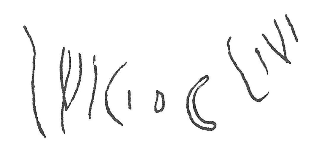 inscription of siglum C 2165