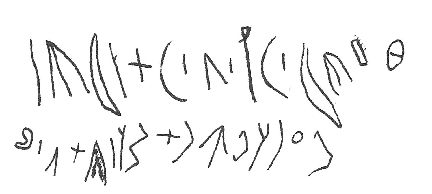 inscription of siglum C 2166