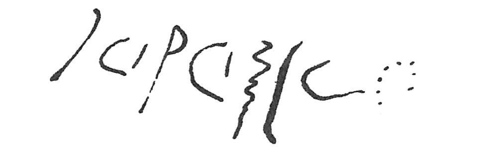 inscription of siglum C 2176