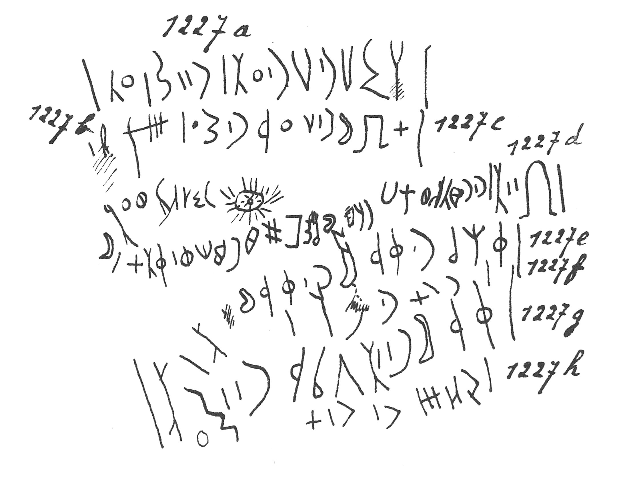 inscription of siglum C 2182