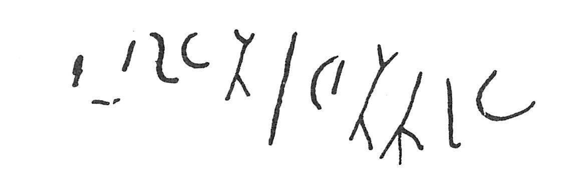 inscription of siglum C 2195