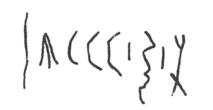 inscription of siglum C 2227