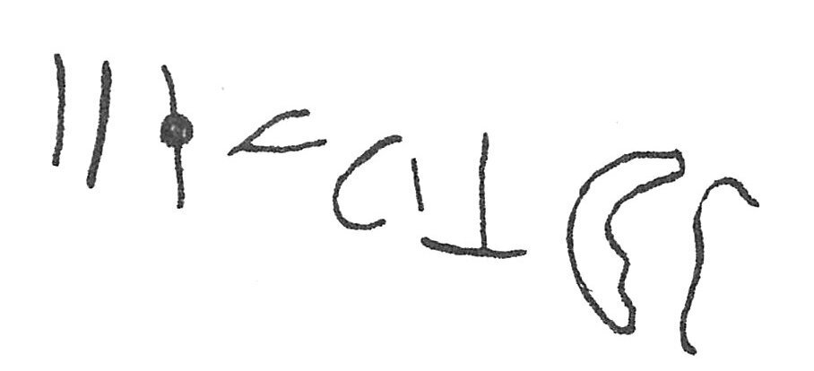 inscription of siglum C 2235