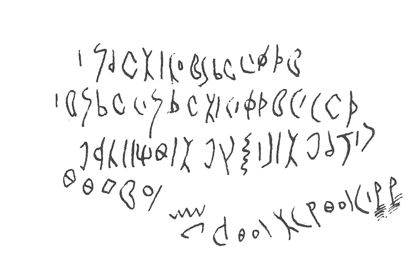 inscription of siglum C 2250