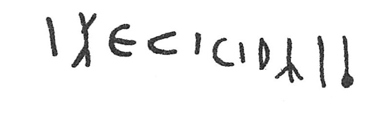 inscription of siglum C 229