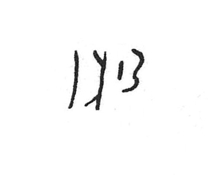 inscription of siglum C 2290