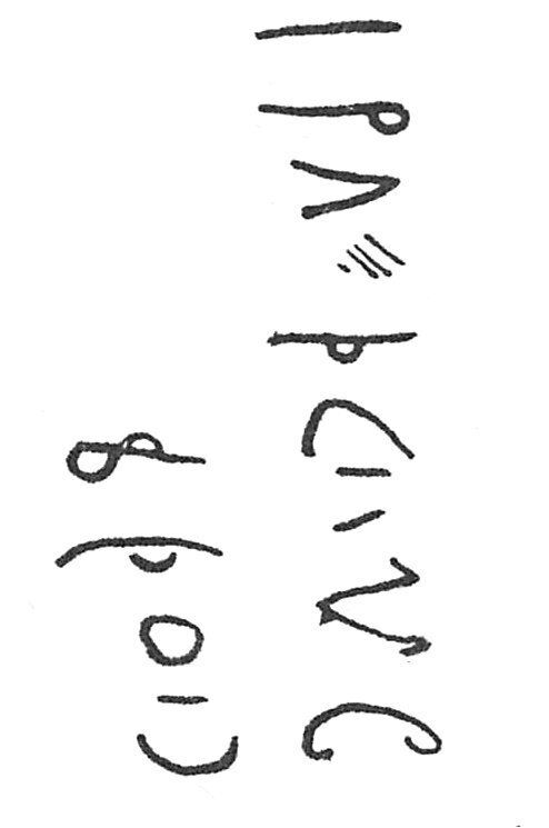 inscription of siglum C 2291
