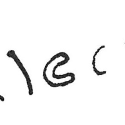 inscription of siglum C 2325
