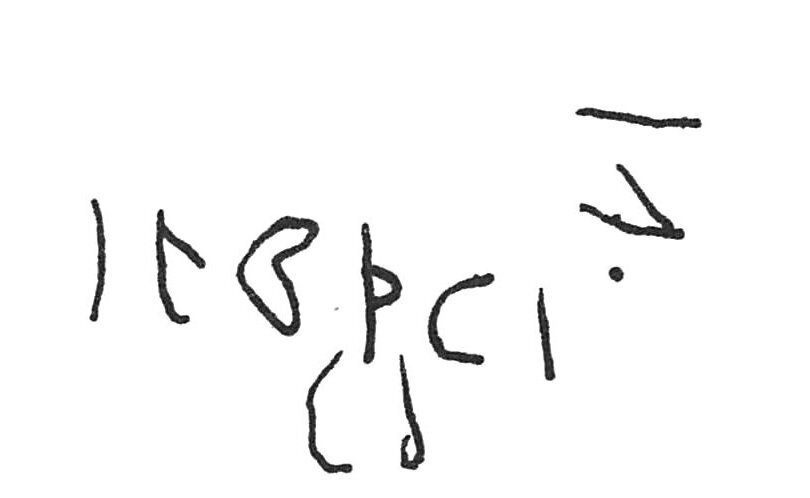 inscription of siglum C 2333
