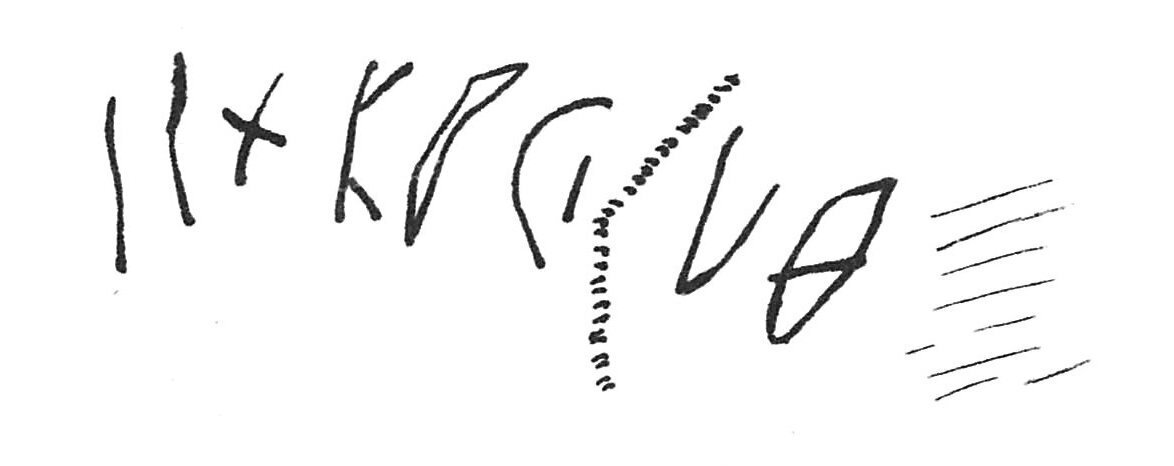 inscription of siglum C 2342