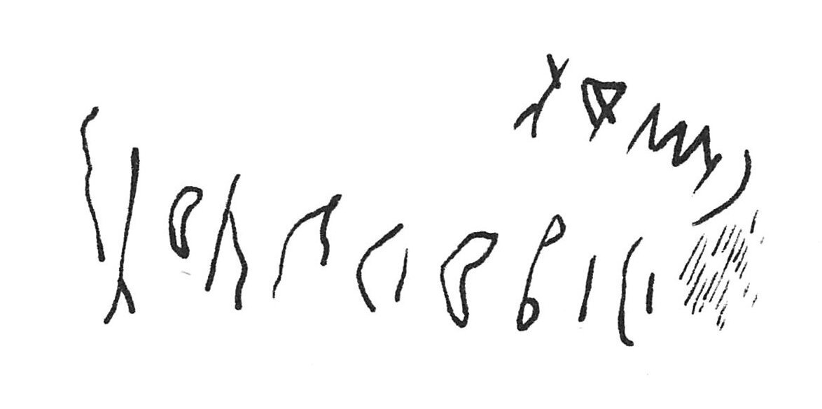 inscription of siglum C 2350