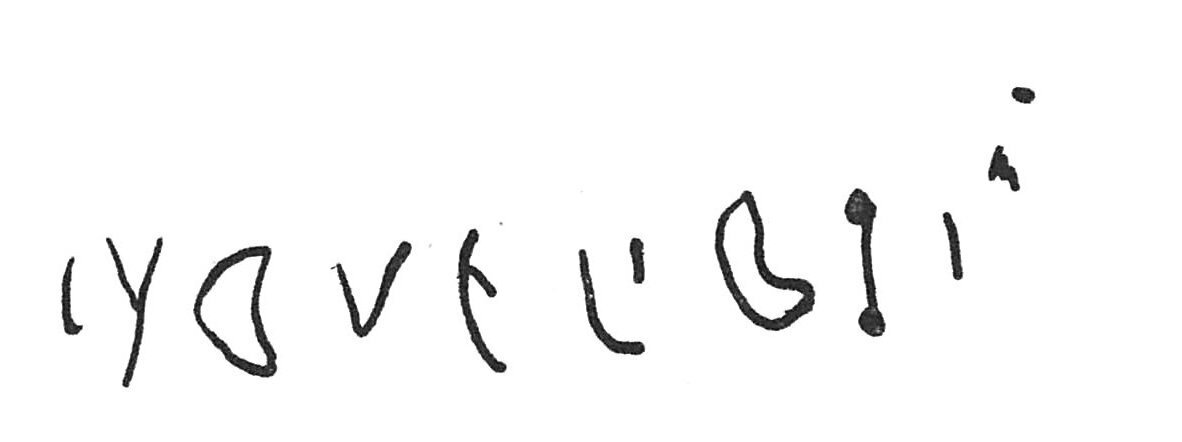inscription of siglum C 2353