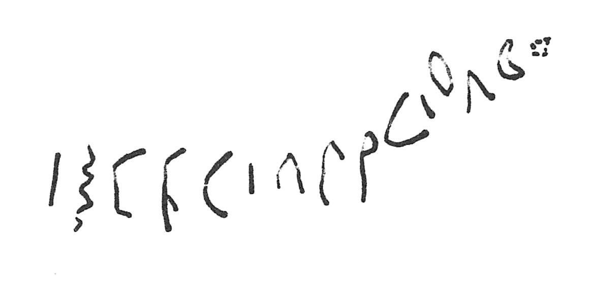 inscription of siglum C 2366