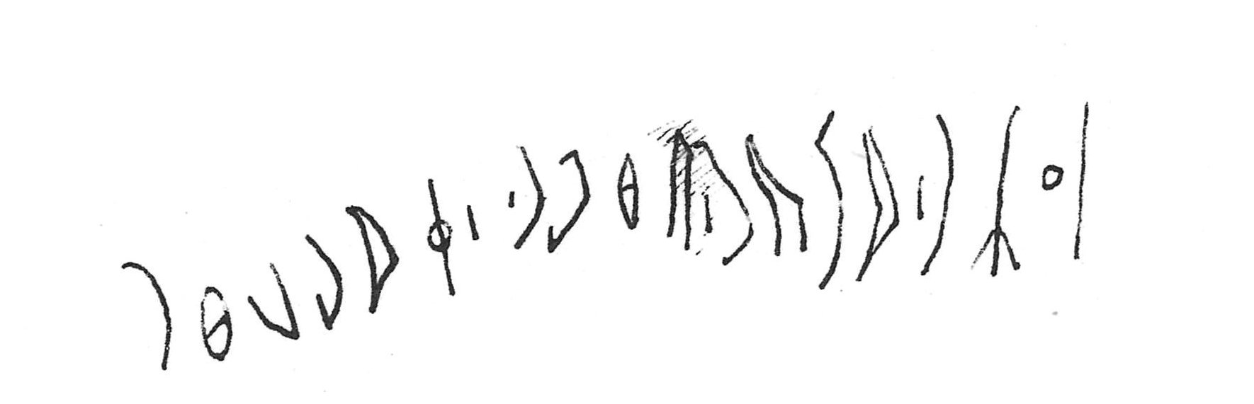 inscription of siglum C 2393